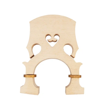 

Bass Bridge 4/4 Standard Maple Bass Adjustable Bridge for Bass Accessories Violin Parts Accessories