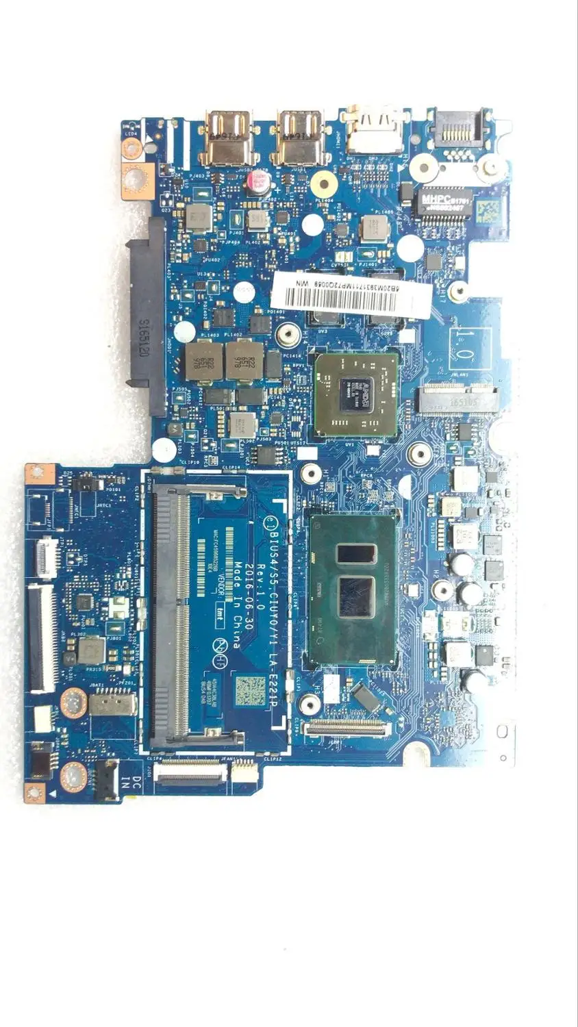 BIUS4/S5 CIUY0/Y1 LA-E221P для lenovo 310S-14IKB 510S-14IKB ноутбук материнская плата Процессор i5 7200U GPU R5 M430 2G тесты работы