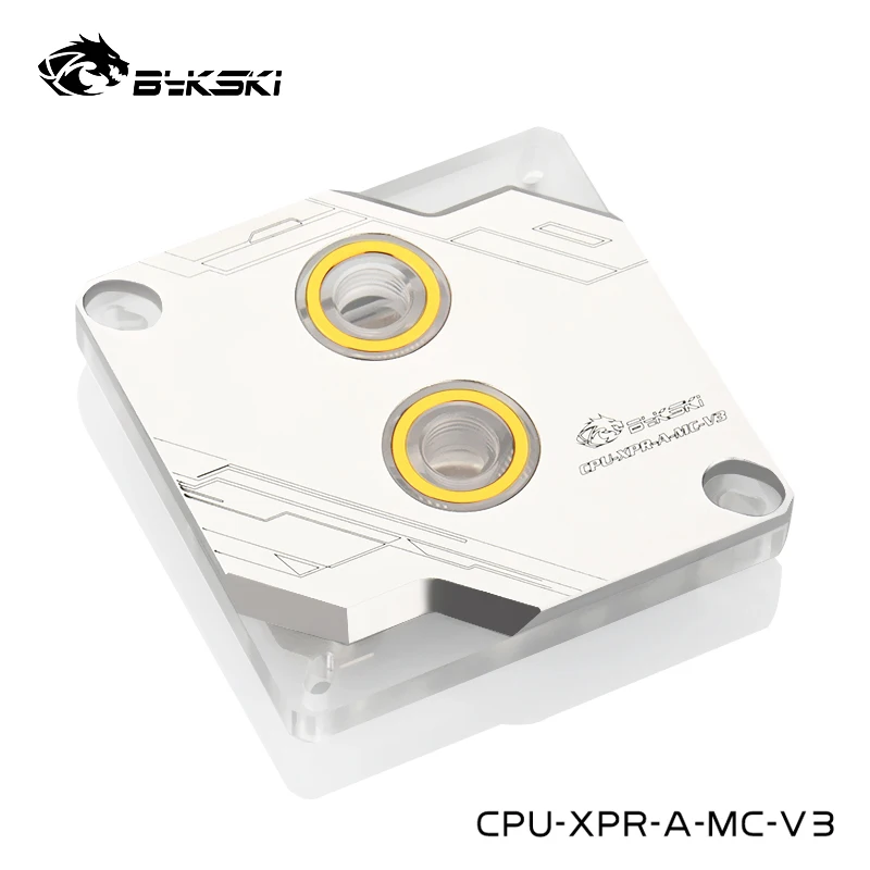 Bykski CPU водный блок для Intel LGA 1700 1200 1150 1151 1155 2011 2066 охладитель процессора 5В 3pin 12В 4pin