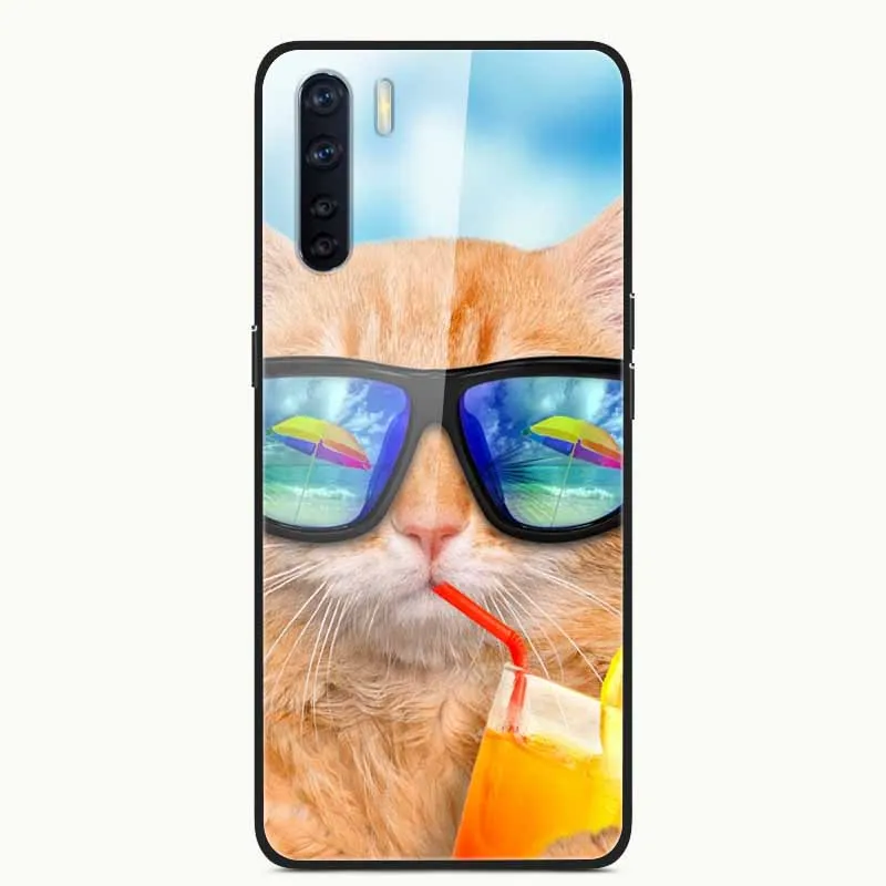 Premium Tempered Glass Hard Back Case - Elegant Protection