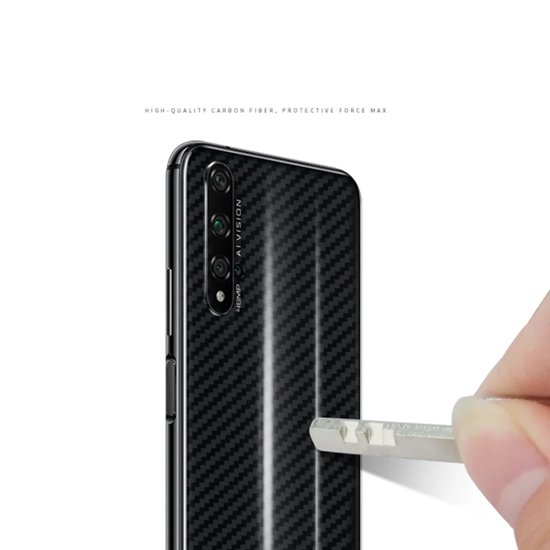 Защитная пленка для задней панели из углеродного волокна Huawei Honor 20 20i Pro Lite 20S 9X Play 3