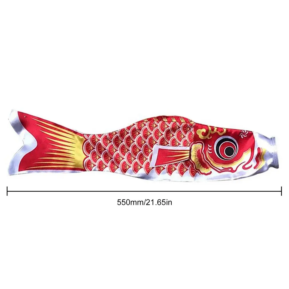 5 цветов 55 см водонепроницаемый японский Карп Windsock стример Висячие рыбы Декор с флагами кайт Koinobori для детей