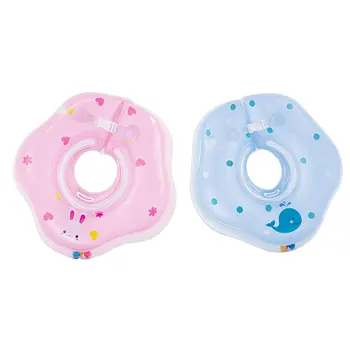 

Baby Inflatable Float Ring Safety Infant Neck Float Circle Thicken Swim Neck Ring Swimming Pool Accessories Bathing Accessories