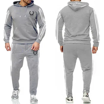 

Autumn and winter running clothes casual sports suits men's sportswear track suits running fitness training track suits men's fi