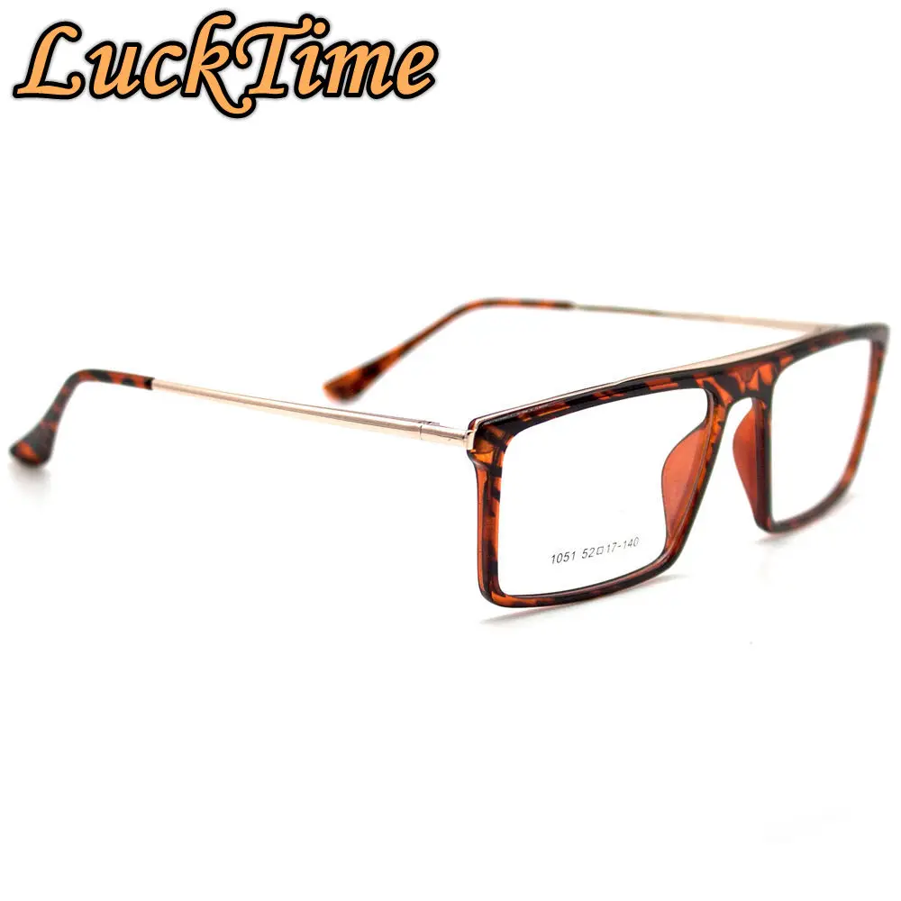 LuckTime Модные мужские и женские унисекс оправы для очков ретро квадратные очки