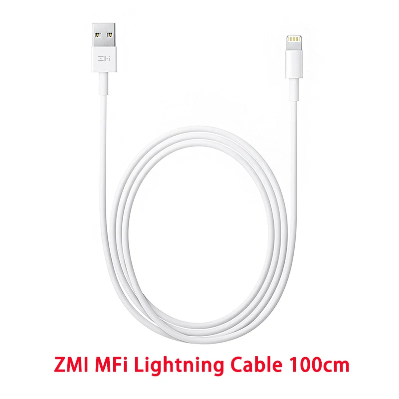 Lighting Cable mi Xiao mi power Bank 10000 мАч Pro type-C внешний аккумулятор Портативная зарядка 10000 мАч Двусторонняя Быстрая зарядка 18 Вт power bank - Цвет: Lighting Cable