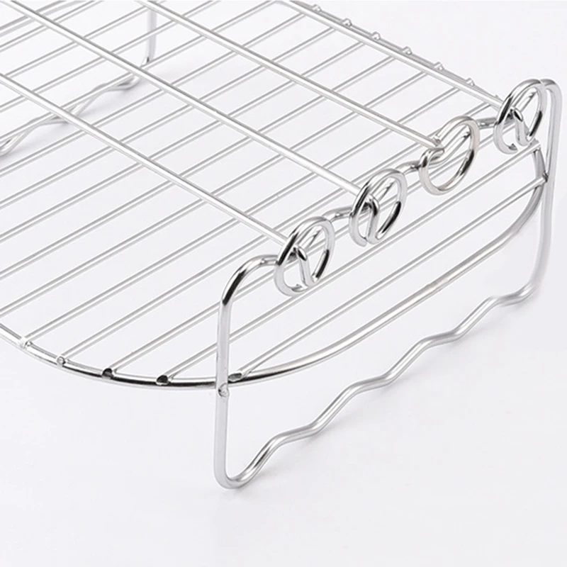 

\\tAir Fryer Frying Accessories Replacement Baking Pan Parts Mat Non-StickKitchen