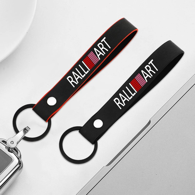 Замшевый кожаный брелок под заказ для Mitsubishi RalliArt Lancer Ralli Art 10 Asx аксессуары