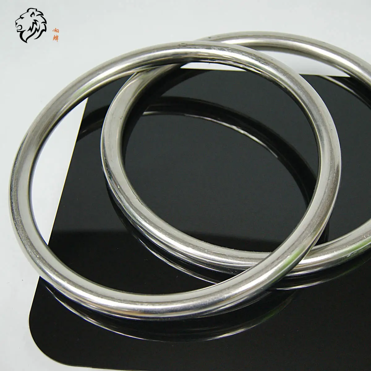 Wing Chun Stainless Steel Ring Kung Fu Weapons wing chun kung fu rings Sticky Hand Strength Training Steel Rattan Ring