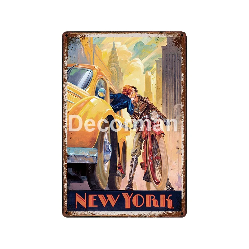 [DecorMan] настенный плакат на заказ росписи картины Бар Декор LC-8369 - Цвет: GLC-8371
