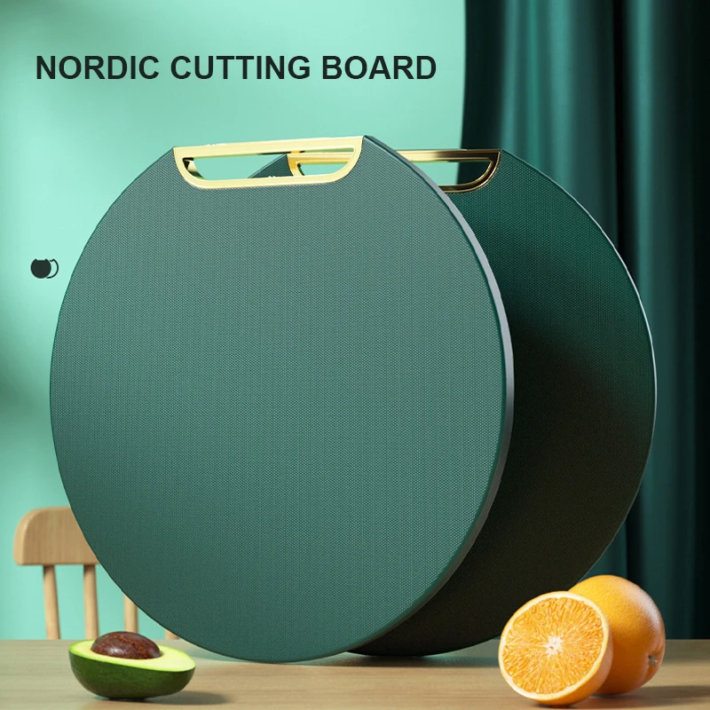 PE mildew proof charcuterie chopping board food cutting mat Multi-Function kitchen large meat cutting Fruit vegetable board 1