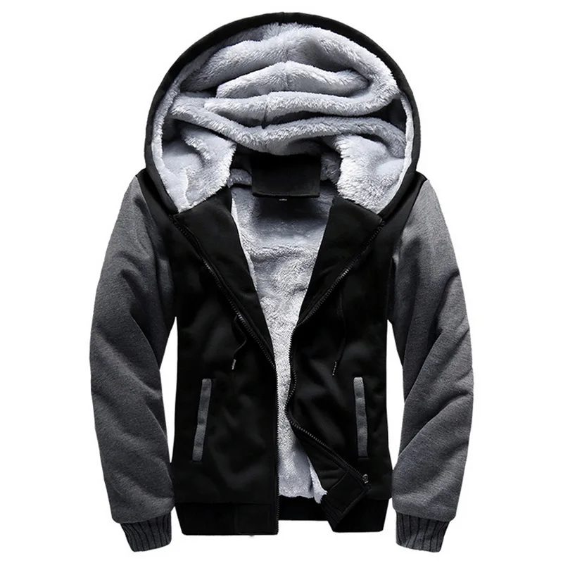 Deals Winter Coats Men Casual Inner Fleece Thick Hooded Parka Men Clothing Brand Camouflage Windproof Warm Tracksuit Man Hoody Outwear