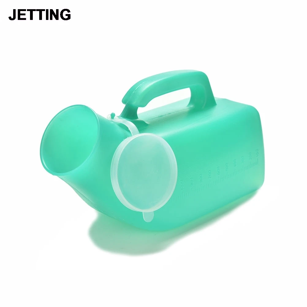 Portable Washable Unisex Urinary Bottle Disability Old Man Helper Mobile Toilet Car Travel Camp Urine Pee Handle Urinal Storage