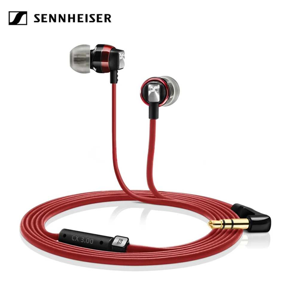 

Sennheiser CX3.00 Original Deep Bass Earphones 3.5mm Stereo Headset Sport Earbuds HD Resolution Headphone for iPhone Androd