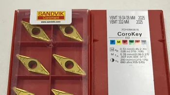 

10PCS CARBIDE INSERT VBMT160408-MM 2025
