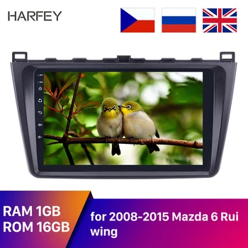 

Harfey Android 8.1 2DIN Car Radio Audio GPS Multimedia Player for Mazda 6 Rui wing 2008 2009 2010 2011 2012 2013 2014 with AUX