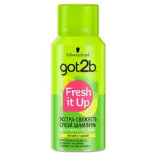 Шампунь сухой экстра-свежесть «Fresh It Up» Got2B, 100 мл
