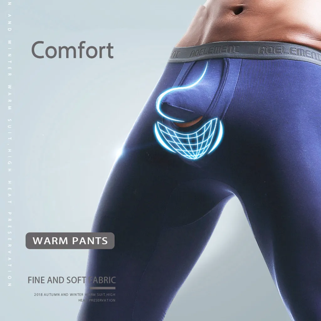Мужские сексуальные Стрейчевые дышащие термо-разделительные тонкие длинные штаны, леггинсы, облегающие теплые однотонные повседневные леггинсы, Мужские штаны для бега