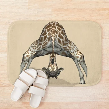 

Childish Giraffe Bath Mat 3D Creative Dinosaur Non Slip Bath Mat For Bathroom Carpet Rug Absorbent tapis de bain