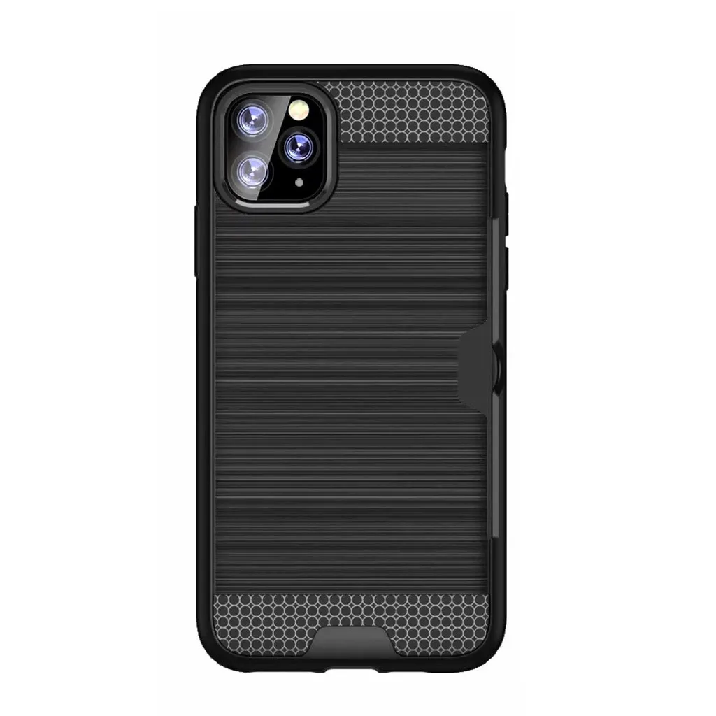 Mosunx Защитный матовый чехол с держателем карты для iphone 11 Pro MAx 6,5 дюймов для iphone 11 Pro 5,8 Pro iphone 11 6,1