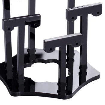 

Acrylic Earrings Display Stand Dangle Rack for Shop Showcase Ornaments Black