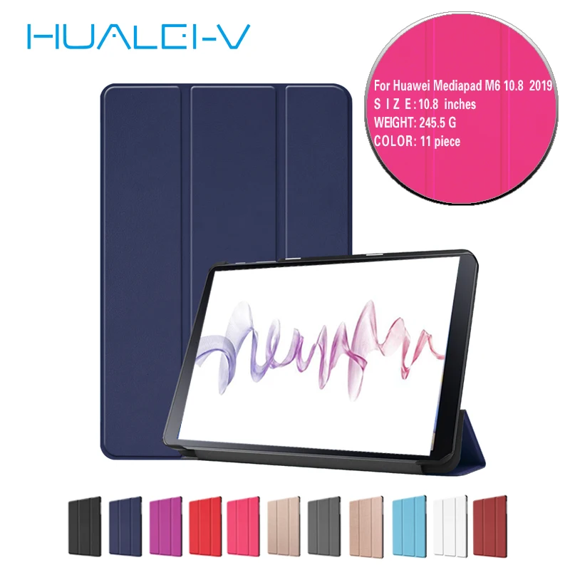 Для Huawei Mediapad M6 10 8 2019 чехол с дисплеем Alexa кожаный для планшета MediaPad Pro VRD AL09
