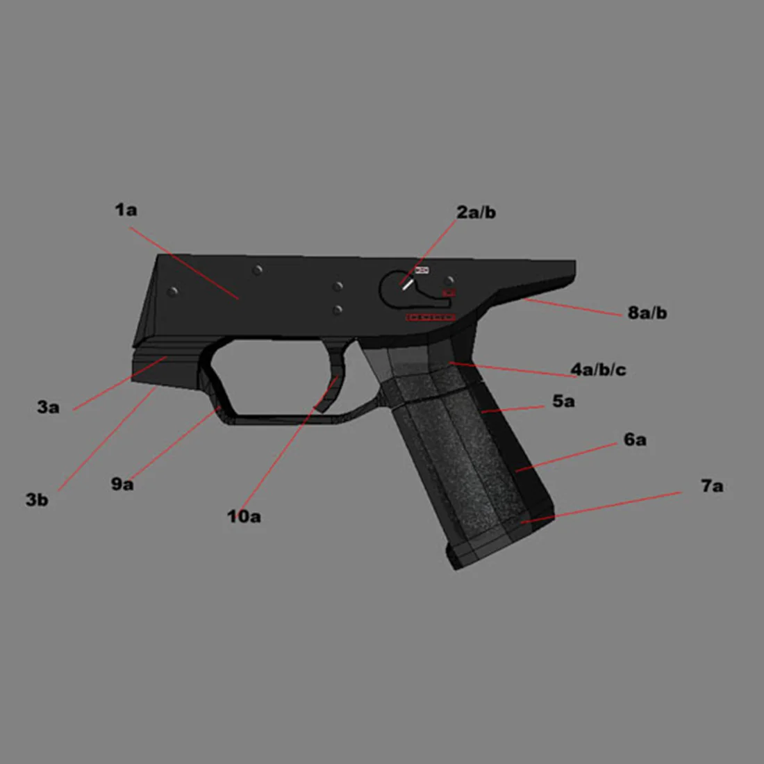 MODIKER 1:1 3D бумажная модель для UMP45 модель моделирования DIY сплайсинга Бумажная модель Декор Модель Строительный комплект