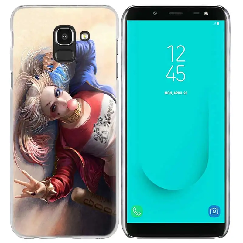Джокер Отряд Самоубийц "," Харли Квинн "Чехол для samsung Galaxy S10 S10e 5G S9 S8 S7 край M40 M30 M20 M10 J8 J6 J4 плюс