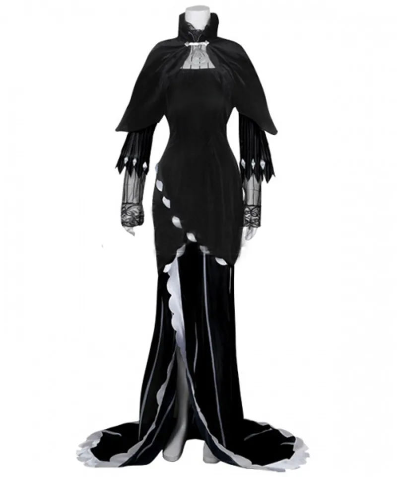 

Re:Zero Re: Life In A Different World From Zero Echidna Cosplay Costume Adult Women Blck Slim Dress Suit L321