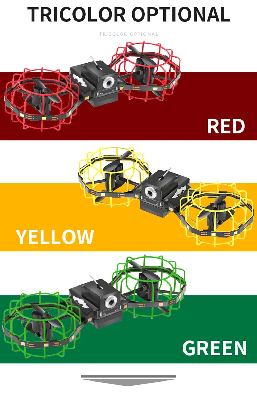 M3 2,4G WiFi FPV 5MP 720P камера складной с постоянным воздушным давлением RC Квадрокоптер