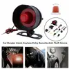 Universal 1-Way Car Alarm Vehicle System Protection Security System Keyless Entry Siren + 2 Remote Control Burglar Alarm ► Photo 2/6