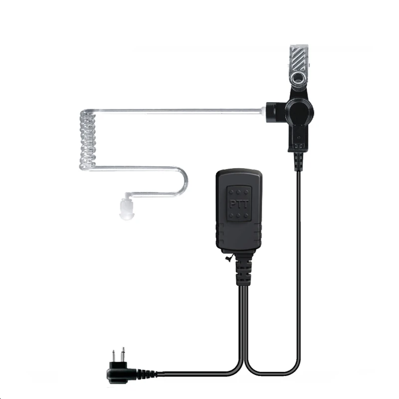

Waterproof IP54 Two Way Radio Clear Tube Earphone, PPT Mic for Motorola, CP200, EP450, CP040, Hytera TC500, TC700