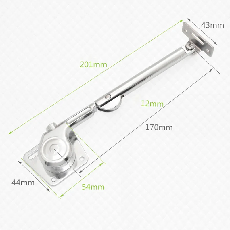 

1 Pair Cabinet Door Lift Up Cupboard Door Stay Hinge Support Kitchen Tool