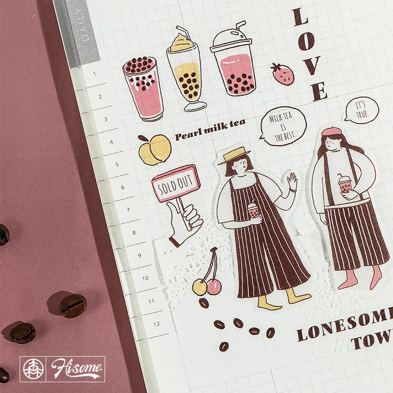 1 шт Kawaii стикер Bullet Journal стикер s Скрапбукинг пользовательские наклейки s Sumikko Gurashi дневник украшение стикер s