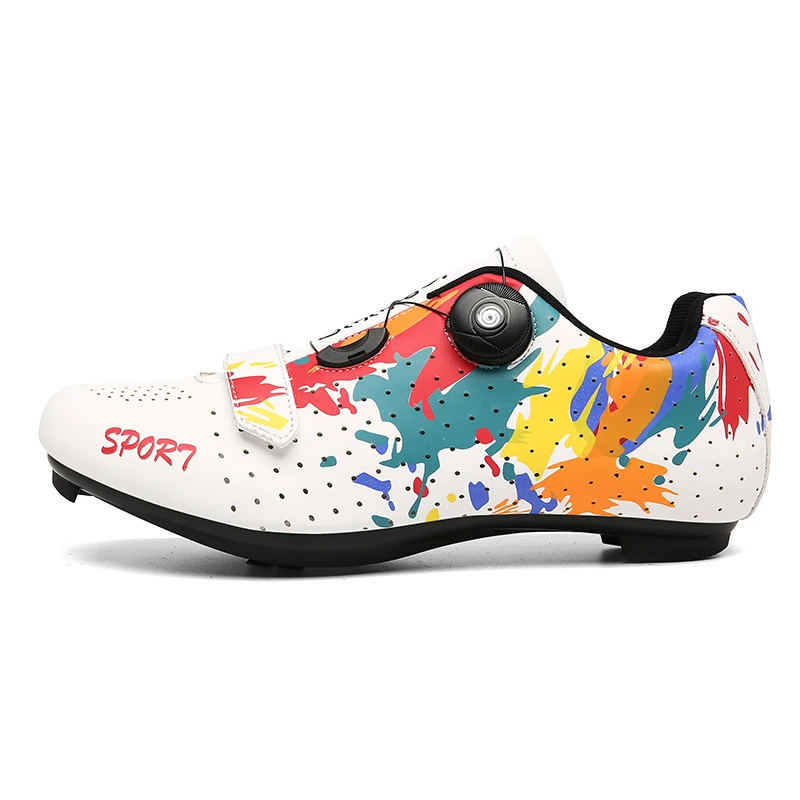 Cycling Shoes MTB Sneakers Man Mountain Bike Shoes SPD Cleats Road Bicycle Shoes Sports Outdoor Training Cycle Sneakers