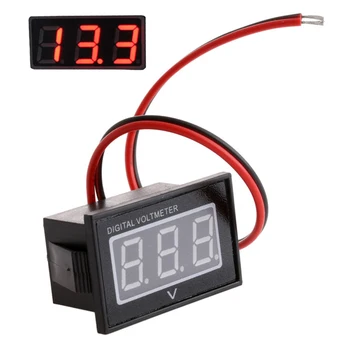 

36-48V Voltage Meter Car Battery Gauge Club Anti Shock Golf Cart Professional High Performance Waterproof Digital For Yamaha