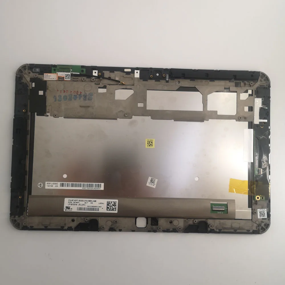 10,1 дюймовый LP101WH4-SLA1 для dell xps10 xps 10 lcd с сенсорным экраном дигитайзер сенсор полная сборка с рамкой