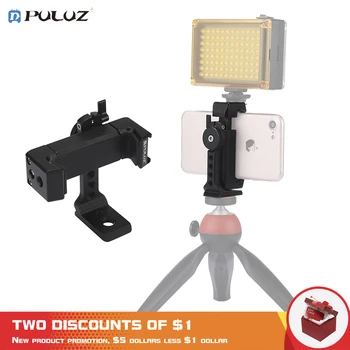 

PULUZ PU367 360 Degree Rotating Universal Phone Metal Clamp Clip Holder Bracket for Android for IOS