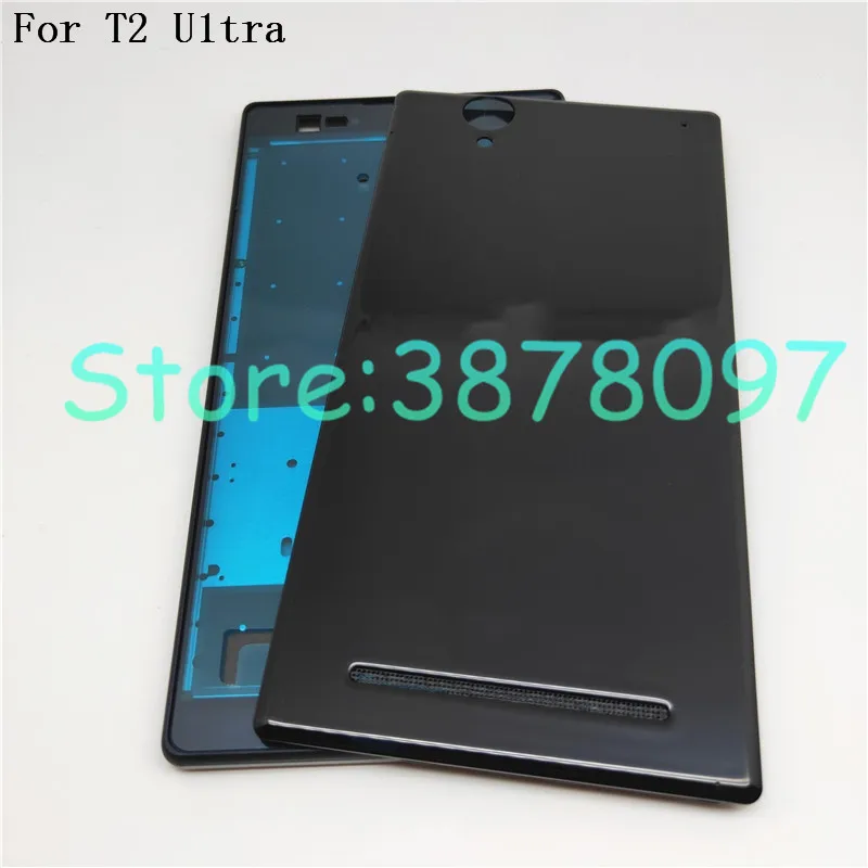 Чехол с полным покрытием для Sony Xperia T2 Ultra корпус одной/двумя картами средняя рамка