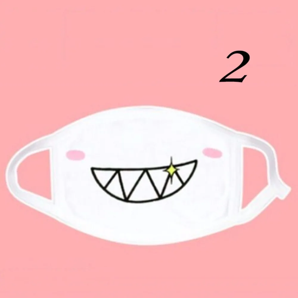 Anime Cartoon Face Mask Anti Dust Mask Kpop Cotton Mouth Mask Cute Mouth Muffle Face Mask Emotiction Masque Kpop Masks