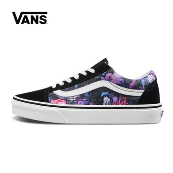 

Vans Old Skool Women Shoes Flower Original Sneakers Unisex Vans Men's Shoes Skateboarding VN0A4BV5T7R
