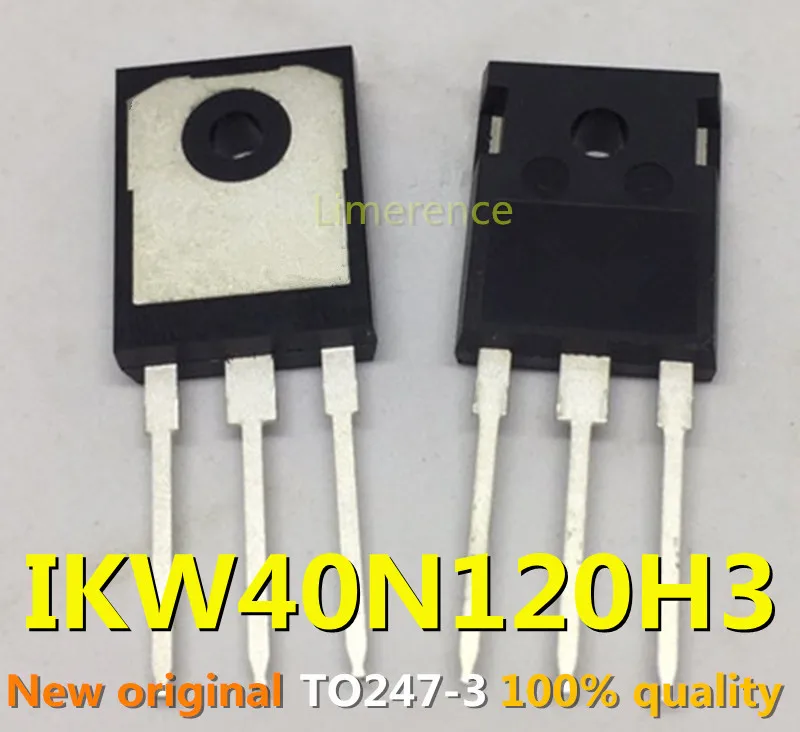 

100% Новинка 5 шт./лот оригинальный транзистор MOSFET IGBT IKW40N120H3 1200V40A K40H1203 TO-247