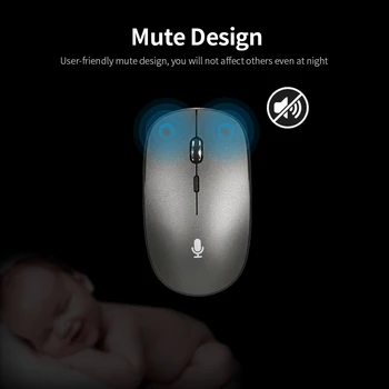 

Smart Voice Mouse Multi-function Translation Mouse 2.4G+BT Wireless Mouse Support Voice Typing Search Translation