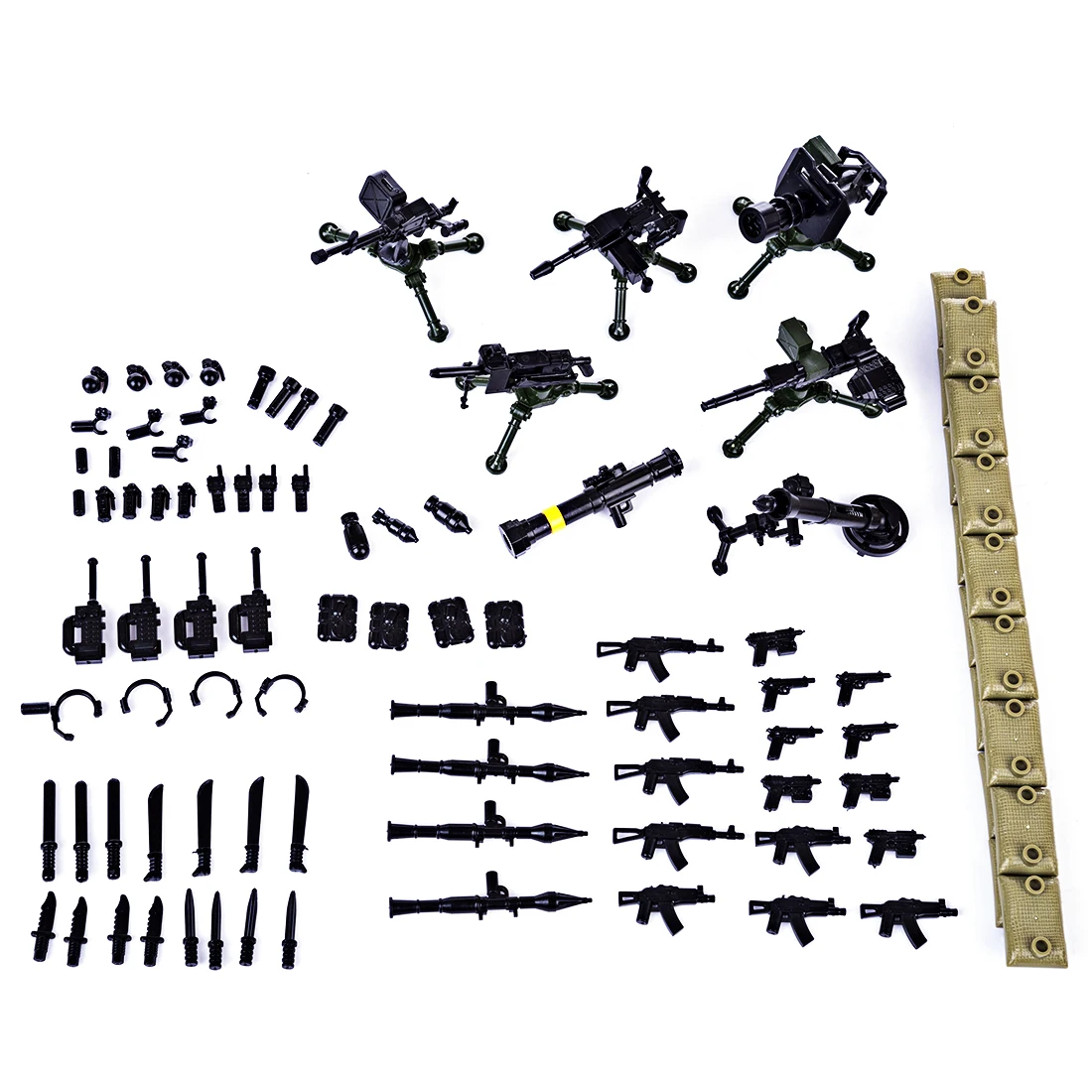 DIY маленькие частицы военный строительный блок модель головоломка сборка Штурмовое оружие игрушка для строительный блок бренды