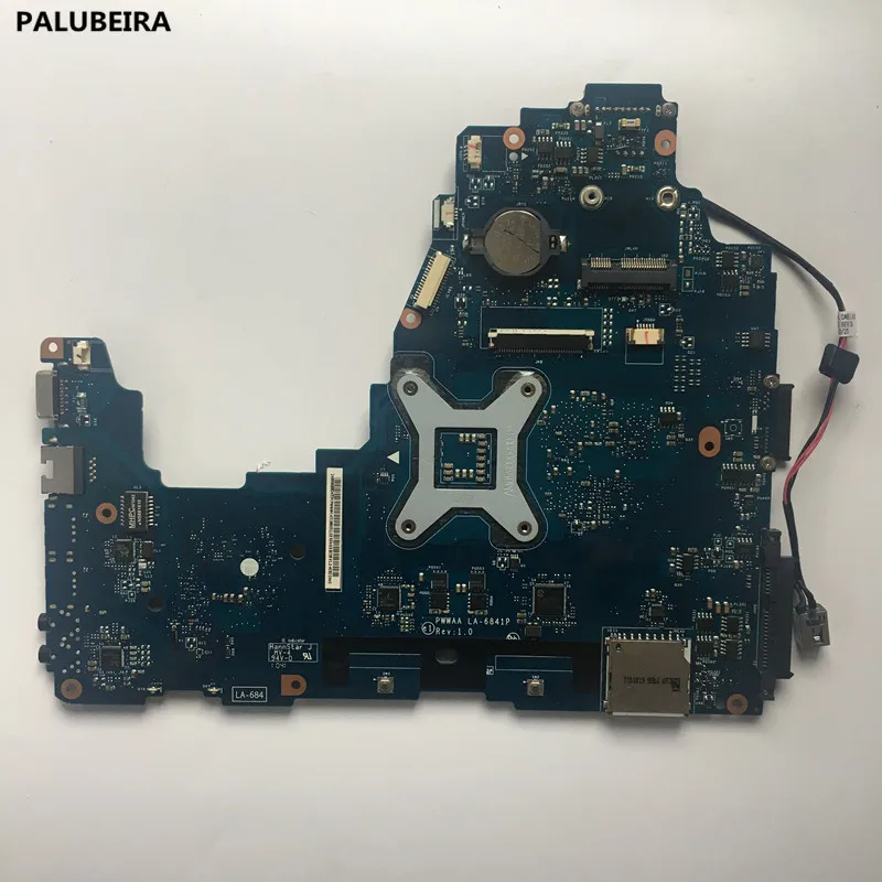 PALUBEIRA K000111590 материнская плата для ноутбука toshiba satellite C660 PWWAA LA-6841P maibard GL40 DDR3 100%