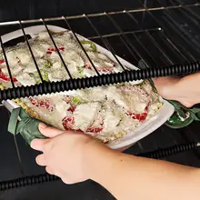 Новинка, 3 упаковки, защитные панели для духовки, Премиум силиконовые Жаростойкие щитки для духовки против ожогов и шрамов, 14 дюймовая печь Acc