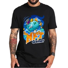 NFT Games Play To Earn Axie Infinity T-Shirt Trending Cryptocurrencies Blockchain Classic Unisex Tee Tops EU Size
