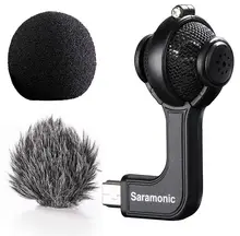 SaramonicG-Mic for Gopro Hero 4 4+ 3+ 3 action sport Cameras 3.5MM No Noise Mini Stereo Microphone Accessories SaramonicG-Mic for Gopro Hero 4 4+ 3+ 3 action sport Cameras 3.5MM No Noise Mini Stereo Microphone Accessories