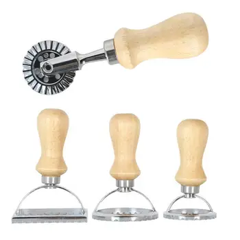 

Side flower biscuit mold Pasta Hand-Cutting Machine Embossed Dumpling Embossing Machine Roller Cutting Big round cookie mold