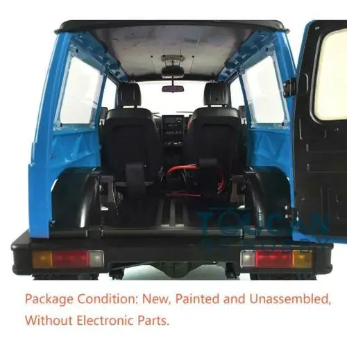 Капо SIXER1 RC гоночный автомобиль гусеничный Самурай Jimny DIY окрашенный синий модель комплект CD15828 THZH0493